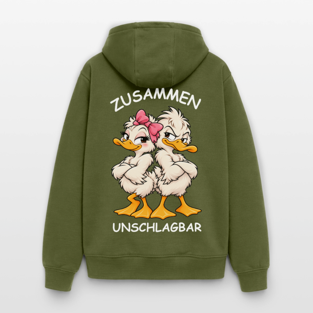 Unschlagbar Oversized Heavyweight Hoodie - Khaki