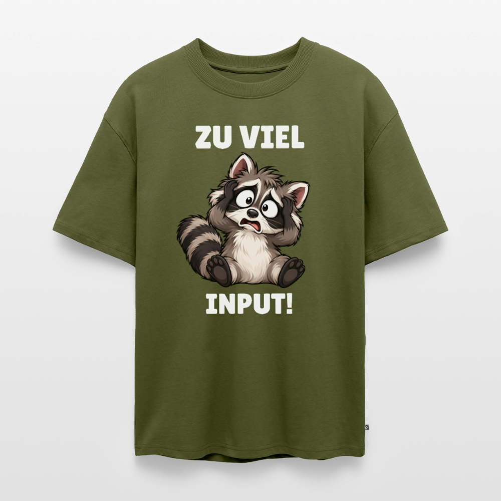 Unisex Premium Oversized Organic T-Shirt - khaki