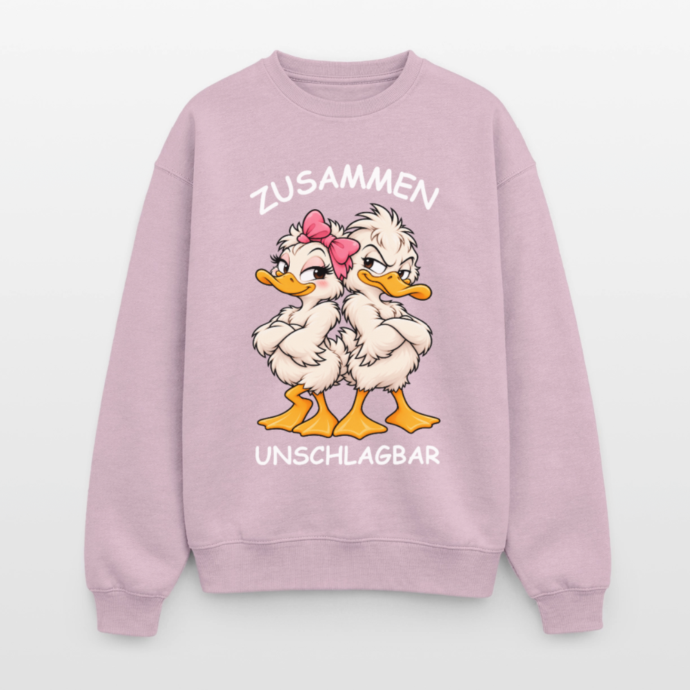 Unschlagbar Oversized Heavyweight Sweater - Altrosa