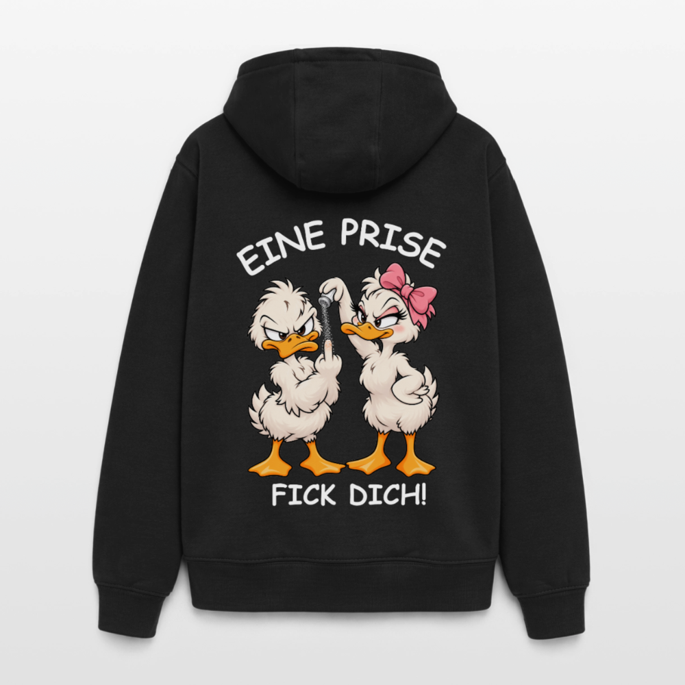 Eine Prise Oversized Heavyweight Hoodie - Schwarz