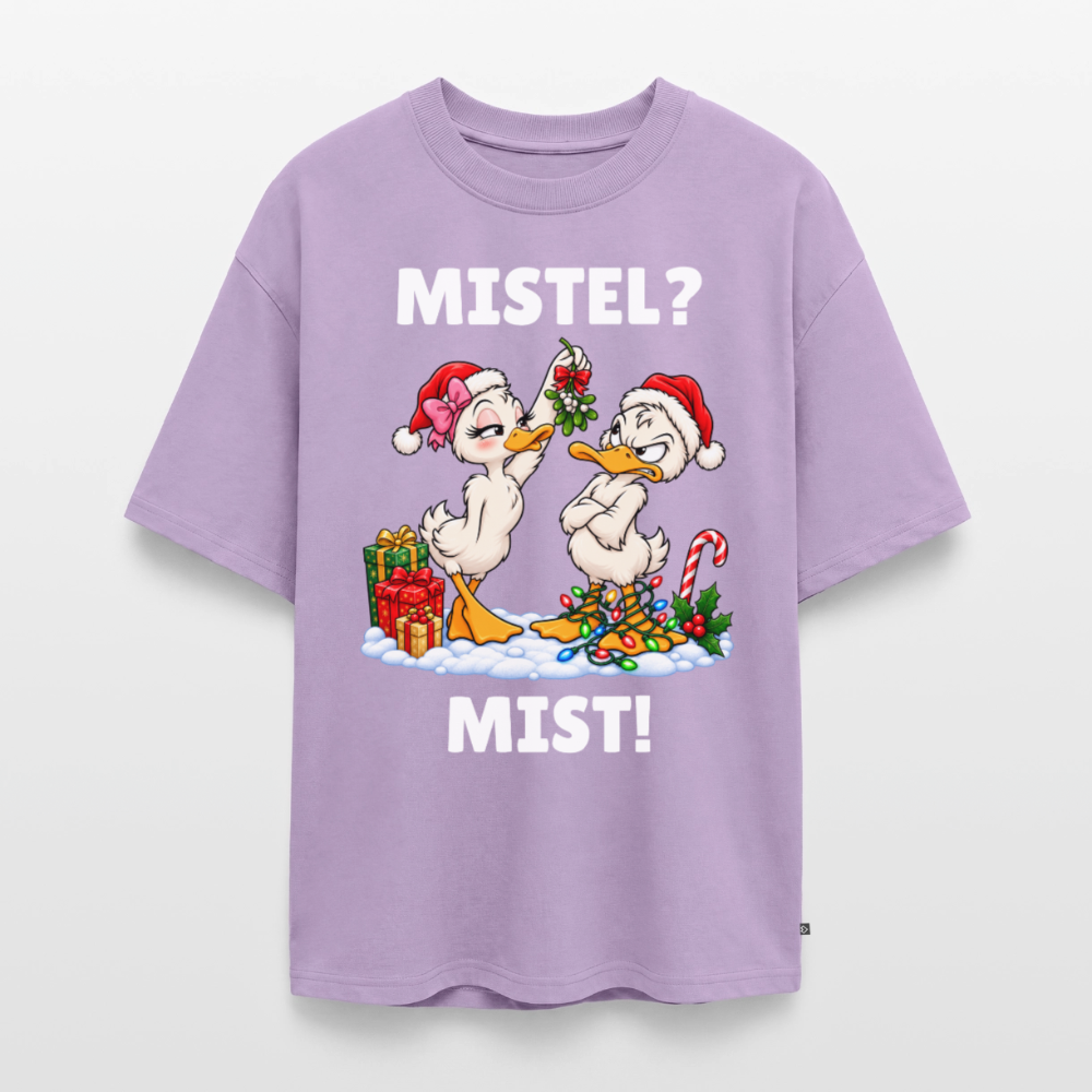 Mistel Mist Unisex Premium Oversized Organic T-Shirt - Lavendel