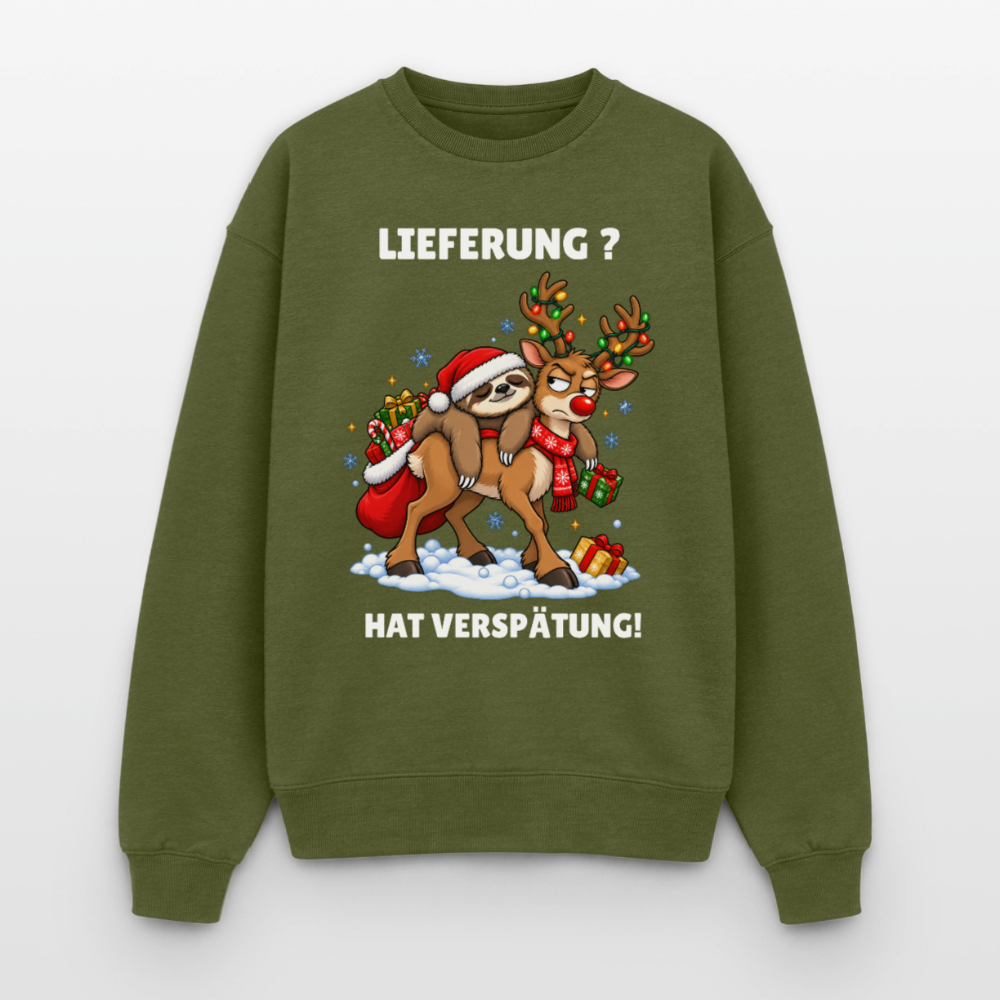 Lieferung Oversized Heavyweight Sweater - Khaki