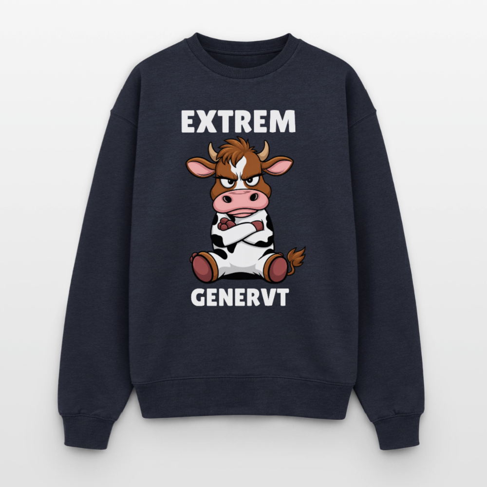 Extrem genervt Oversized Heavyweight Sweater - Navy
