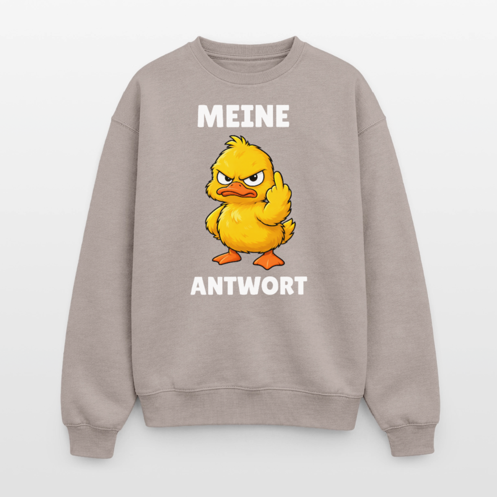 Meine Antwort Oversized Heavyweight Sweater - Taupe