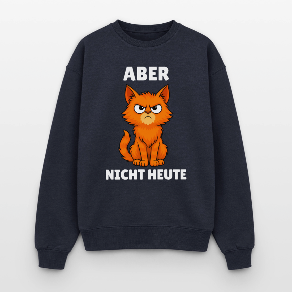 Nicht Heute Oversized Heavyweight Sweater - Navy