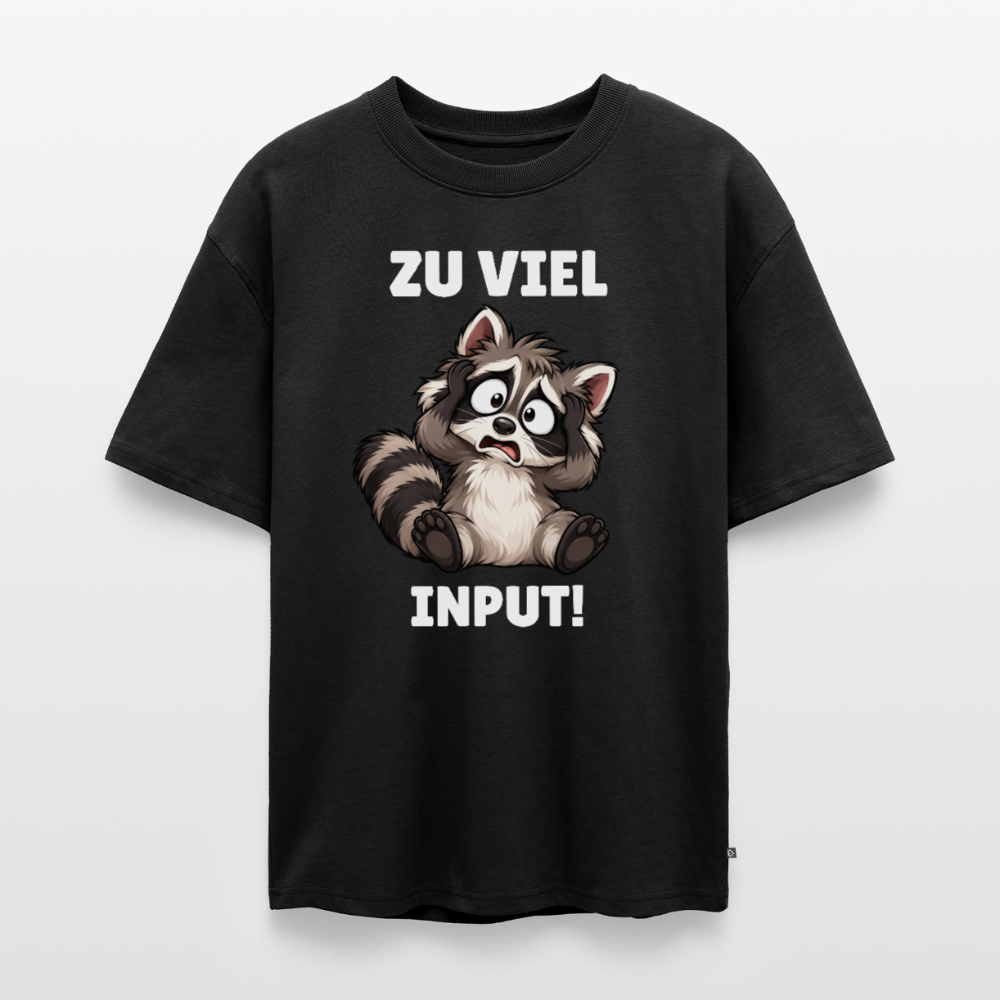 Unisex Premium Oversized Organic T-Shirt - black