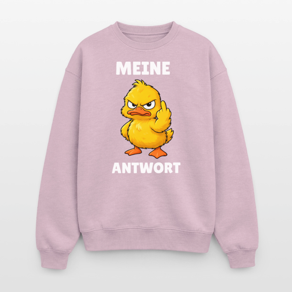 Meine Antwort Oversized Heavyweight Sweater - Altrosa
