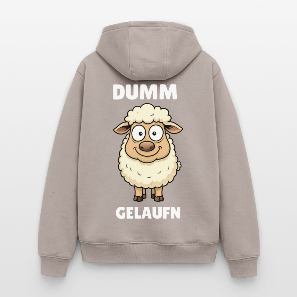 Dumm gelaufen Oversized Heavyweight - Taupe