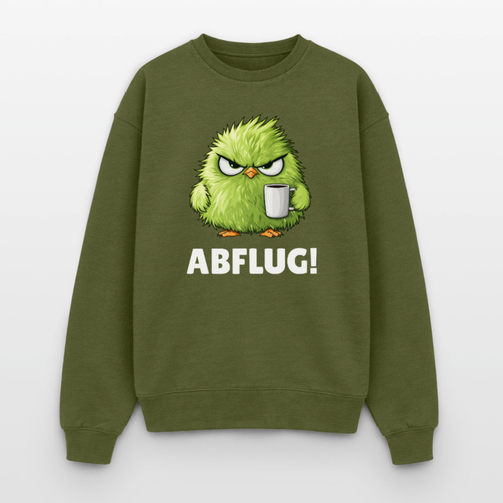 Abflug Oversized Heavyweight Sweater - Khaki