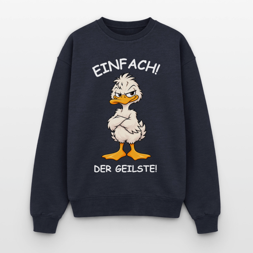 Der Geilste Oversized Heavyweight Sweater - Navy