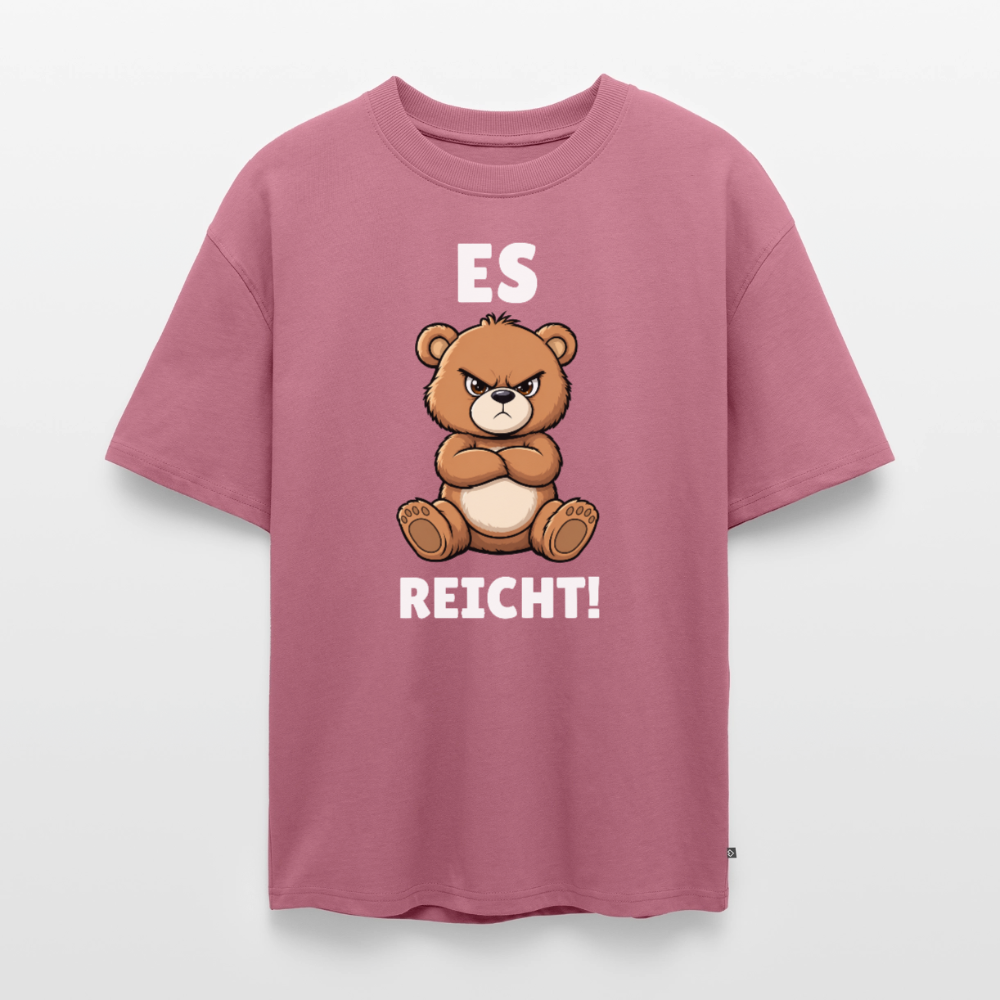 Es reicht Unisex Premium Oversized Organic T-Shirt - Mauve