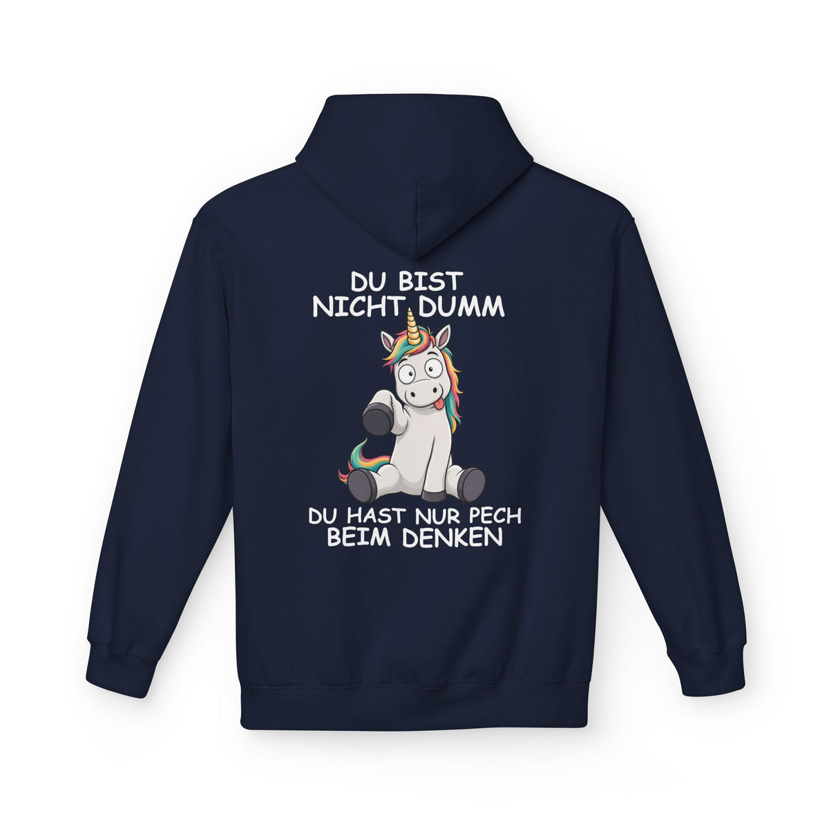 Pech beim Denken Premium Hoodie