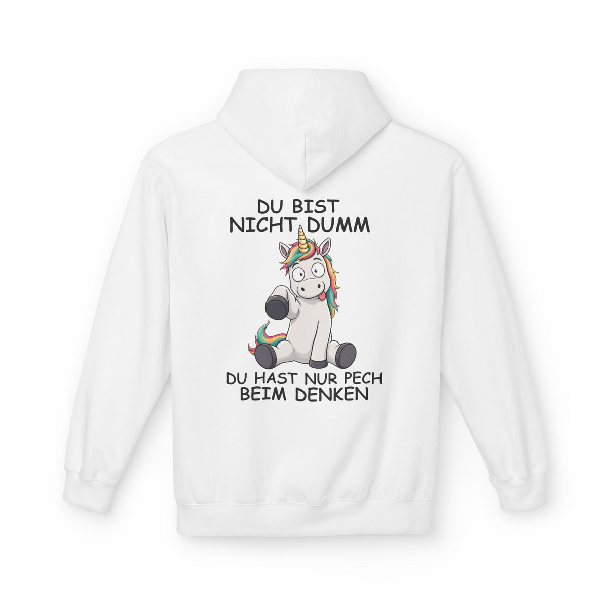 Pech beim Denken Premium Hoodie