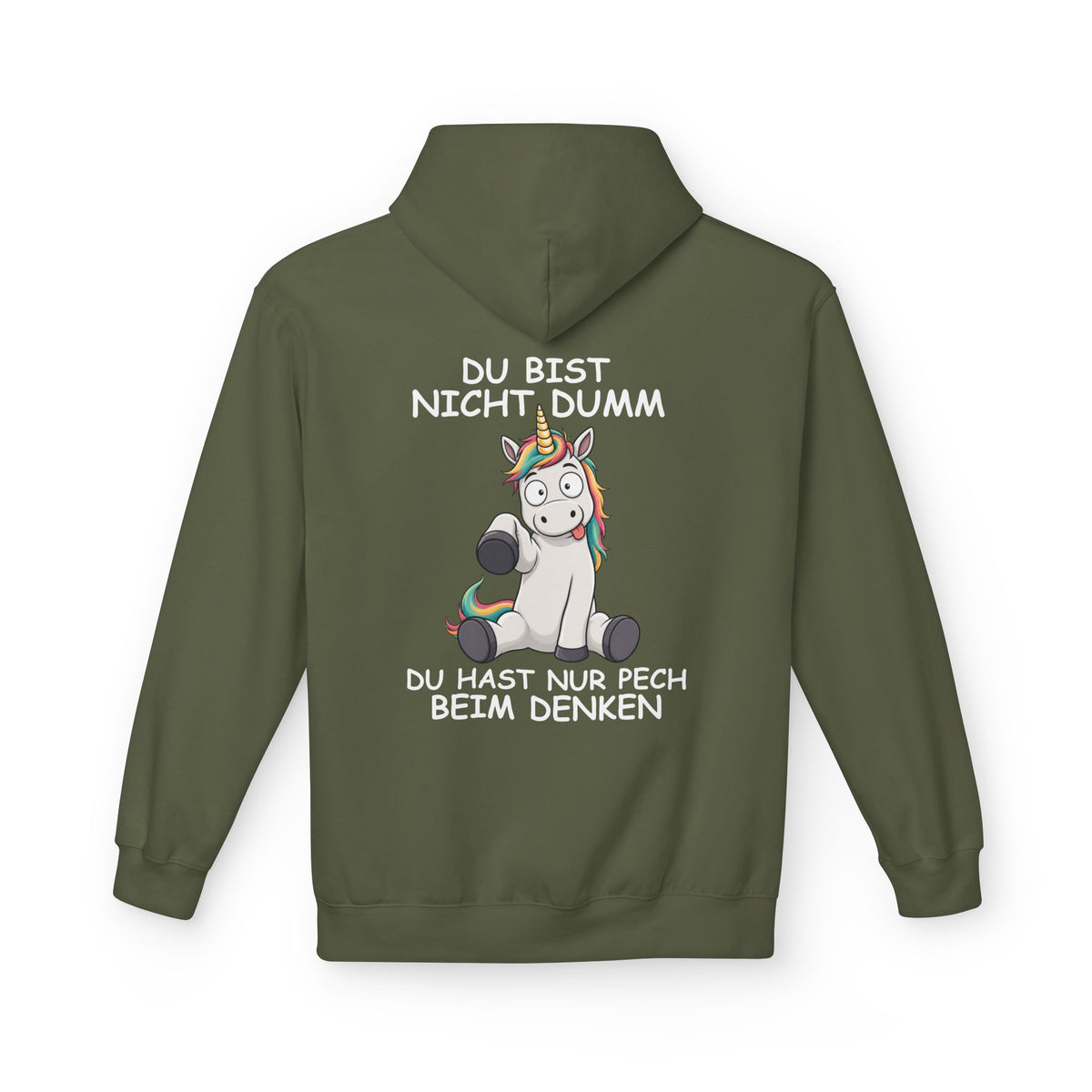 Pech beim Denken Premium Hoodie