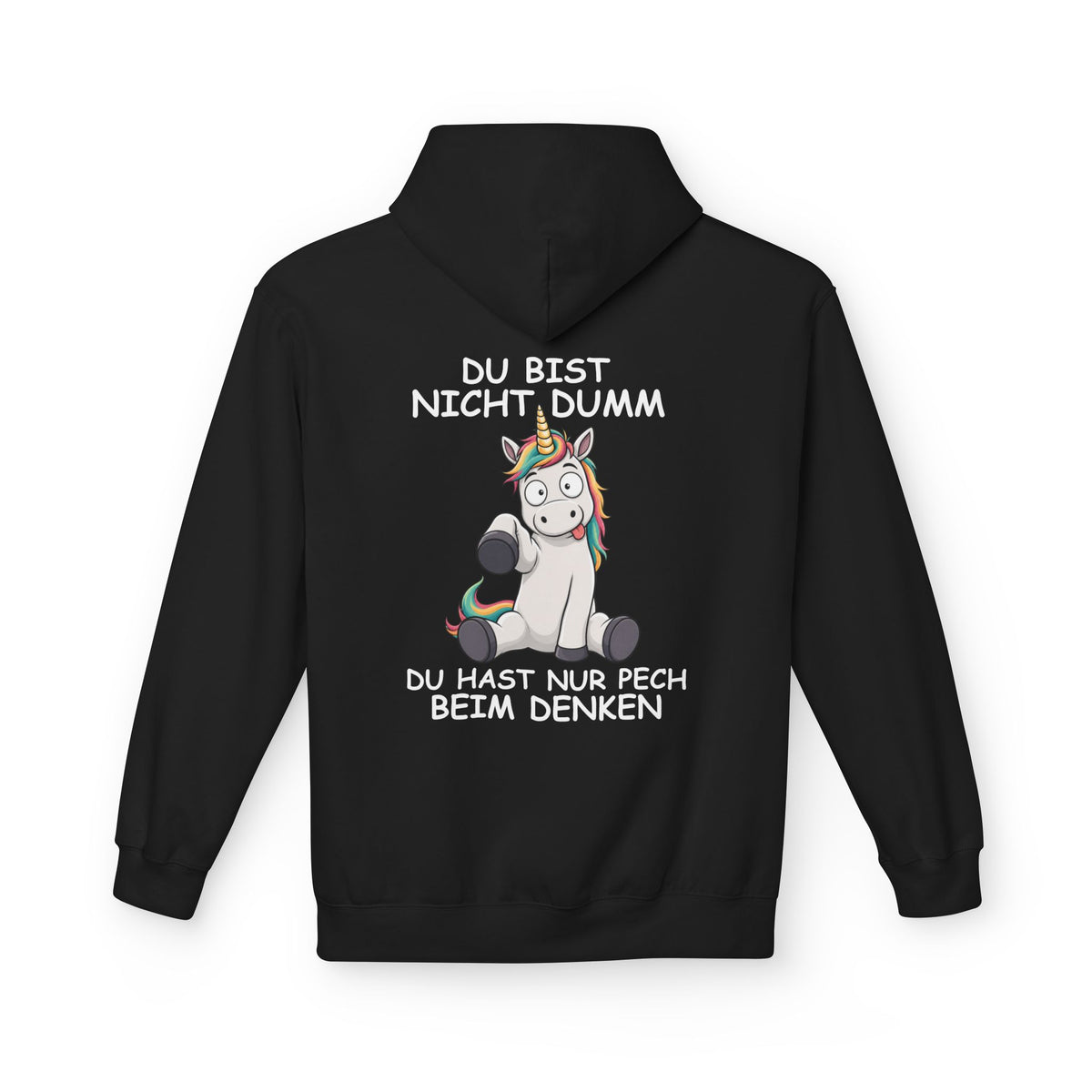 Pech beim Denken Premium Hoodie