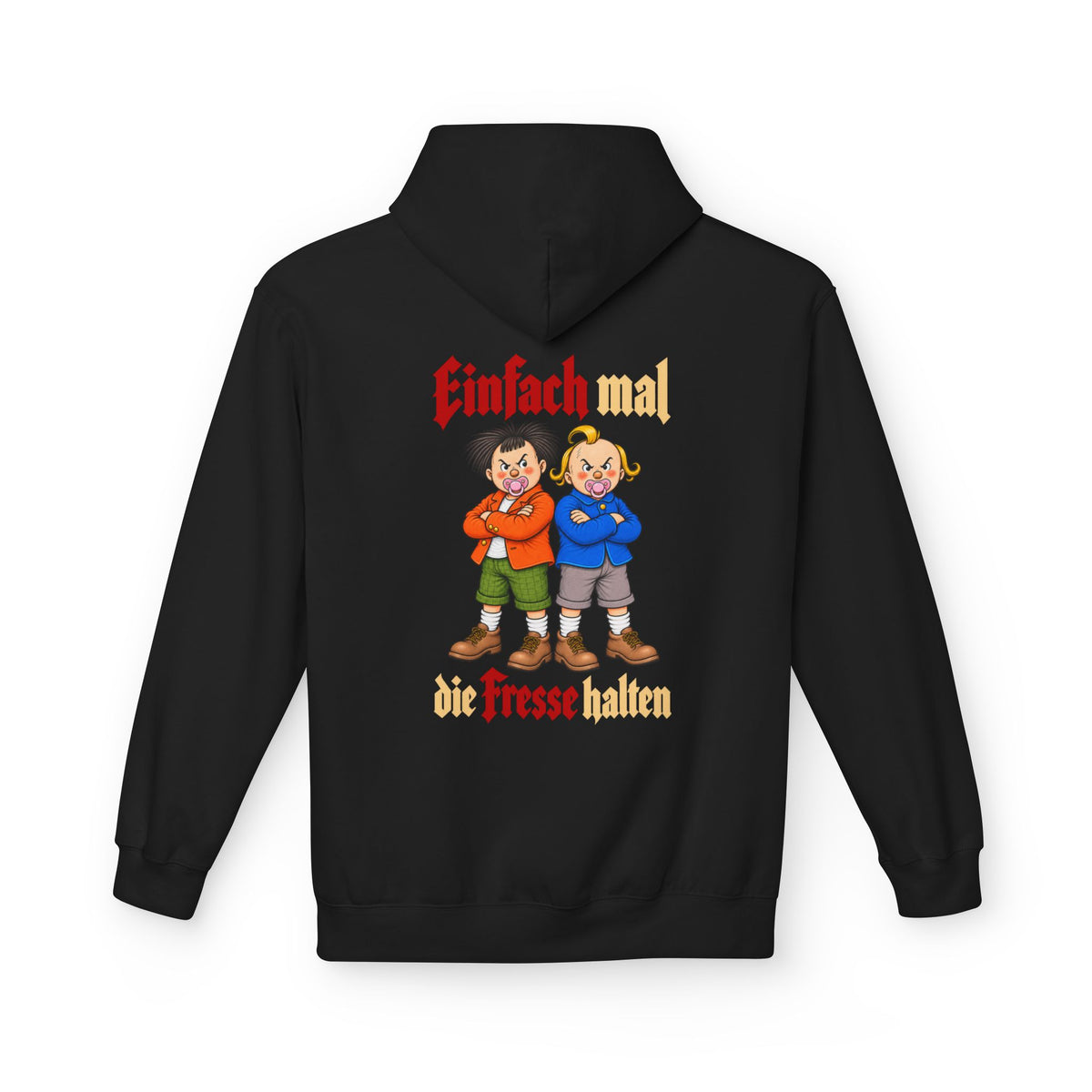 Fresse halten Unisex Premium Hoodie