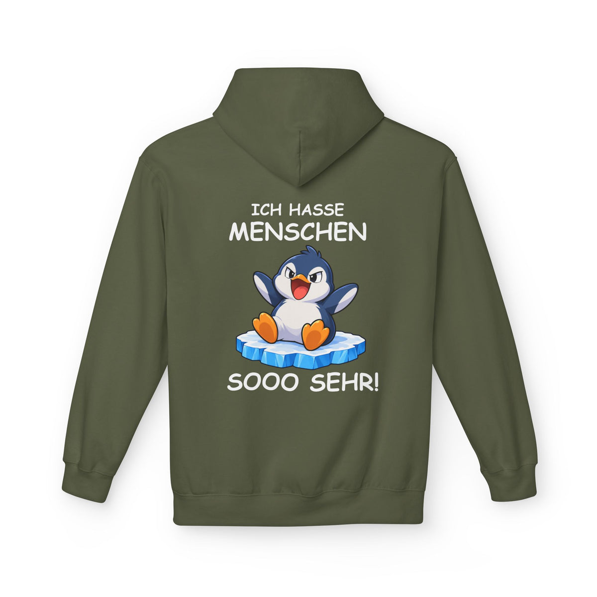 Ich hasse Menschen Unisex Premium Hoodie