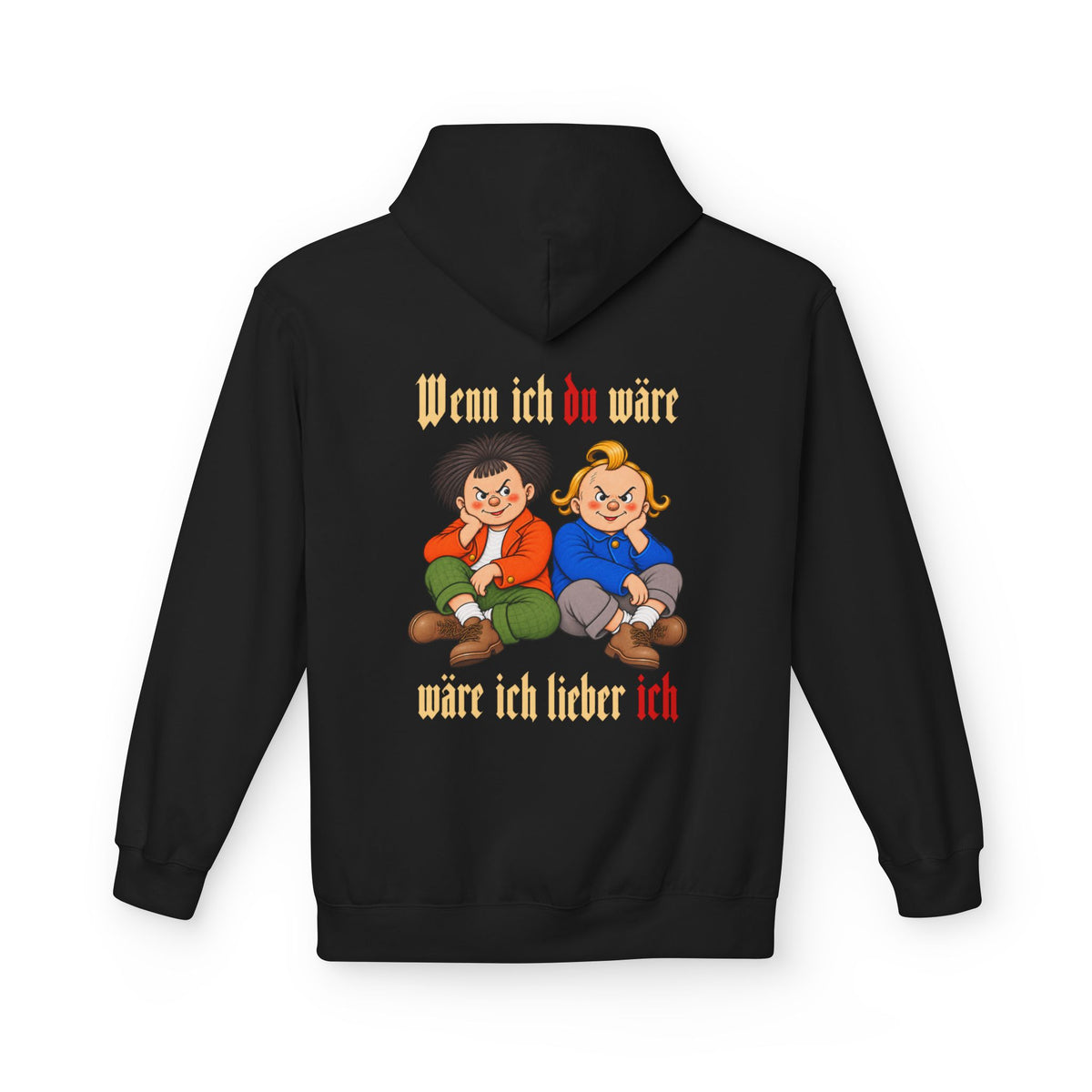 Wenn ich Du wäre Unisex Premium Hoodie