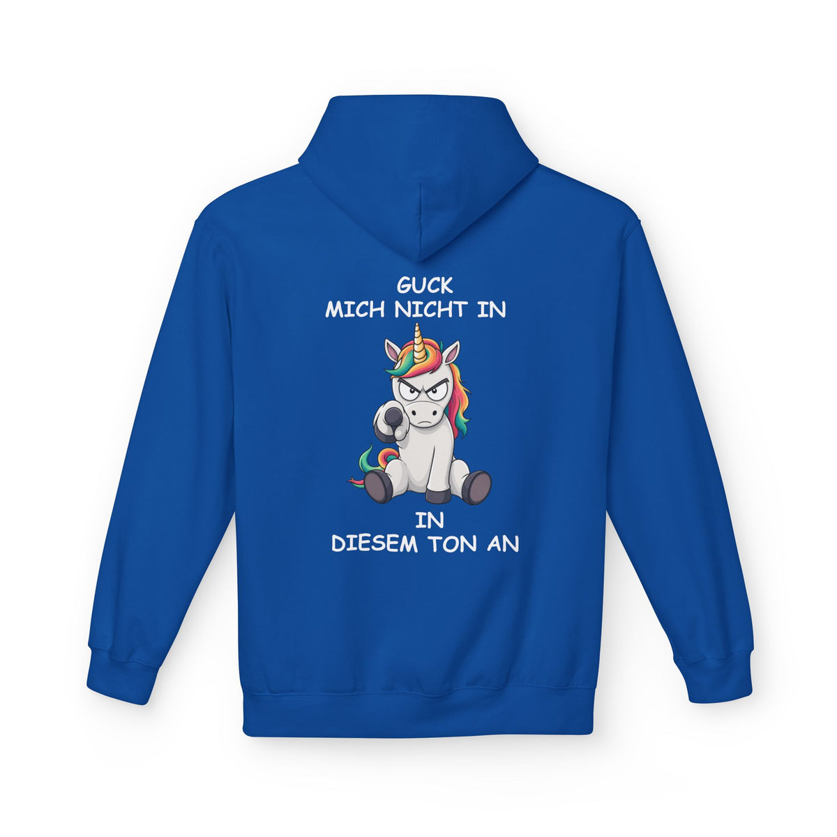 Guck mich nicht Unisex Premium Hoodie