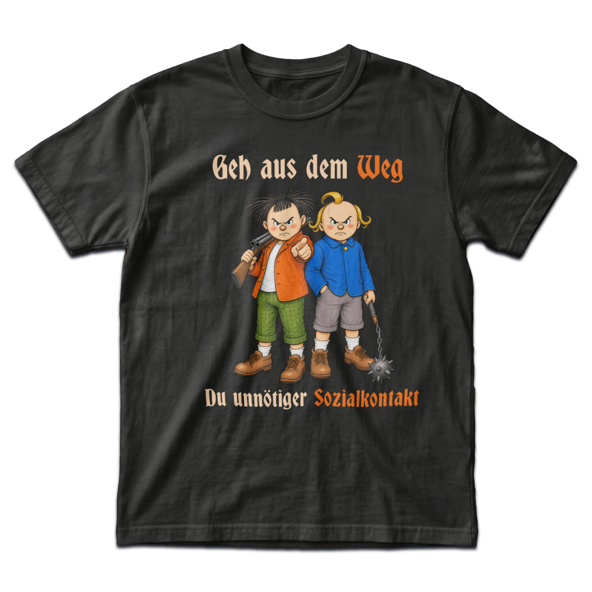 Geh aus dem Weg Premium Shirt