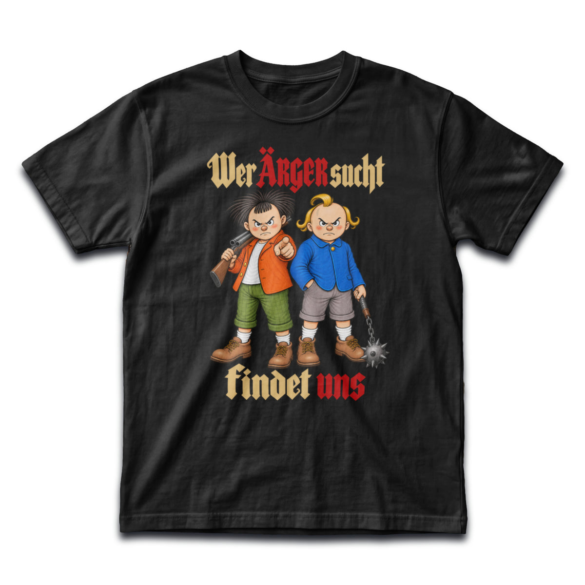 Wer Ärger sucht Premium Shirt