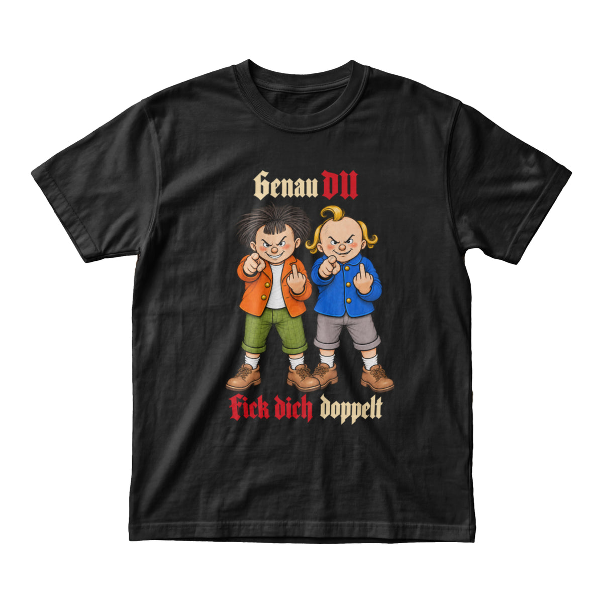 Genau Du Premium Shirt