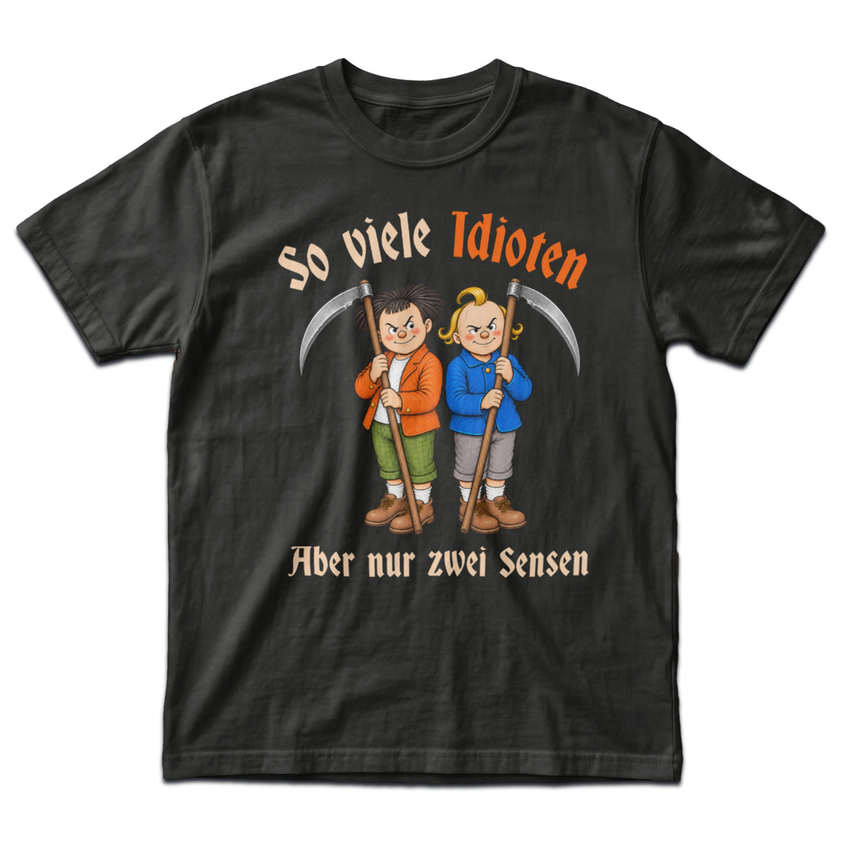 So viele Idioten Premium Shirt