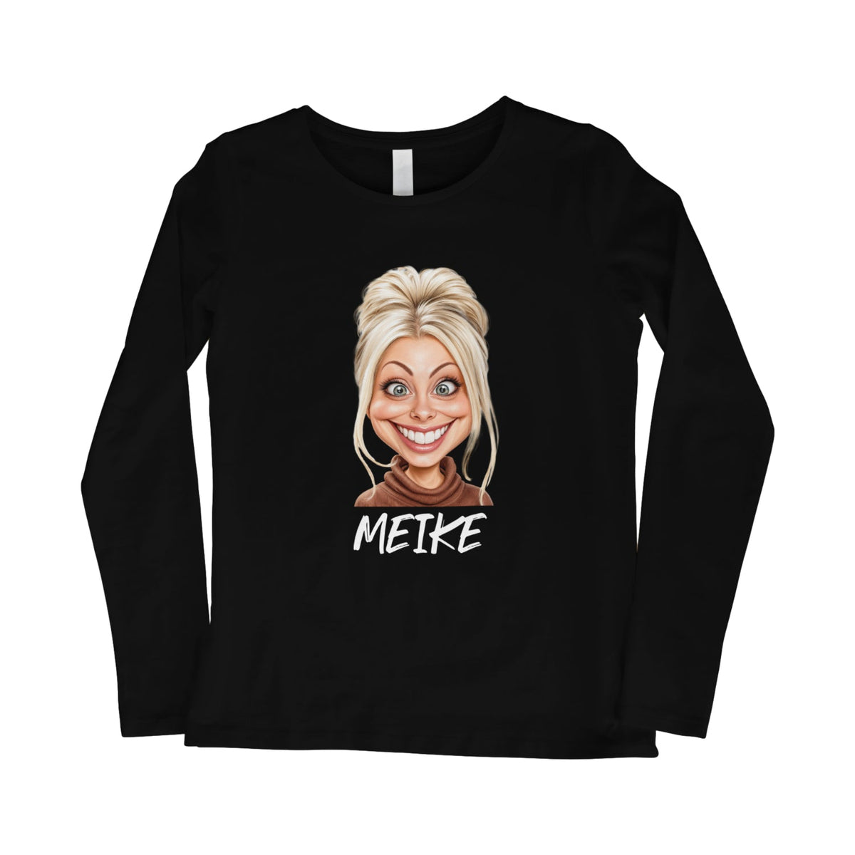 Dein Cartoon Design – Sweatshirt mit Karikatur und Namen