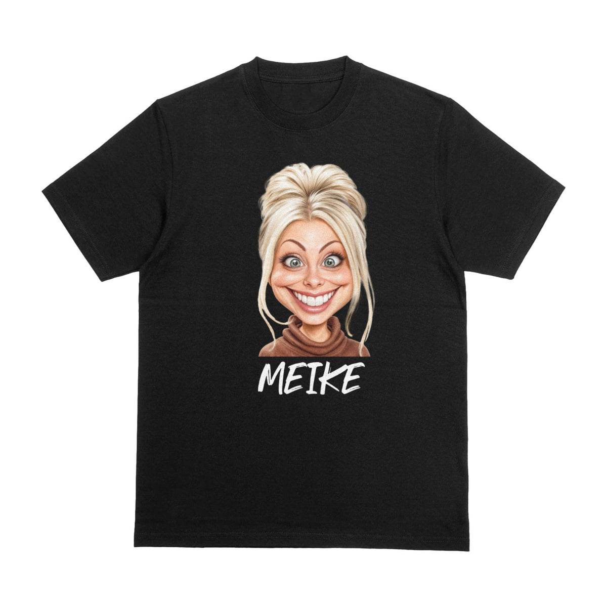 Dein Cartoon Design – T-Shirt mit Karikatur und Namen