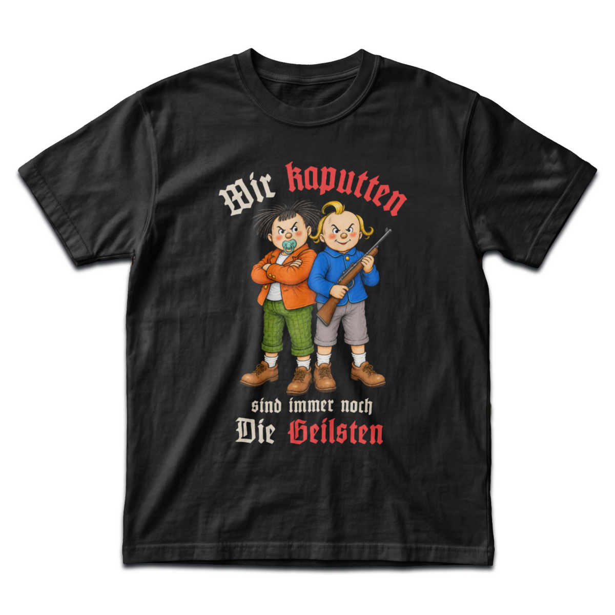Wir kaputten Unisex Premium Shirt