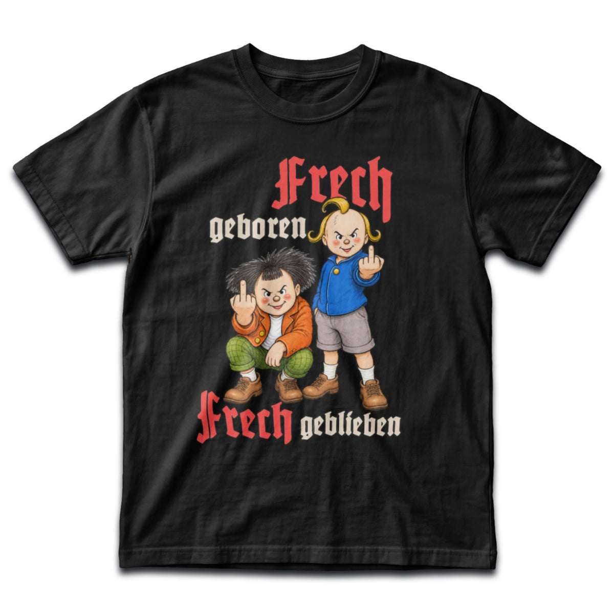 Frech Geboren Unisex Bio Shirt